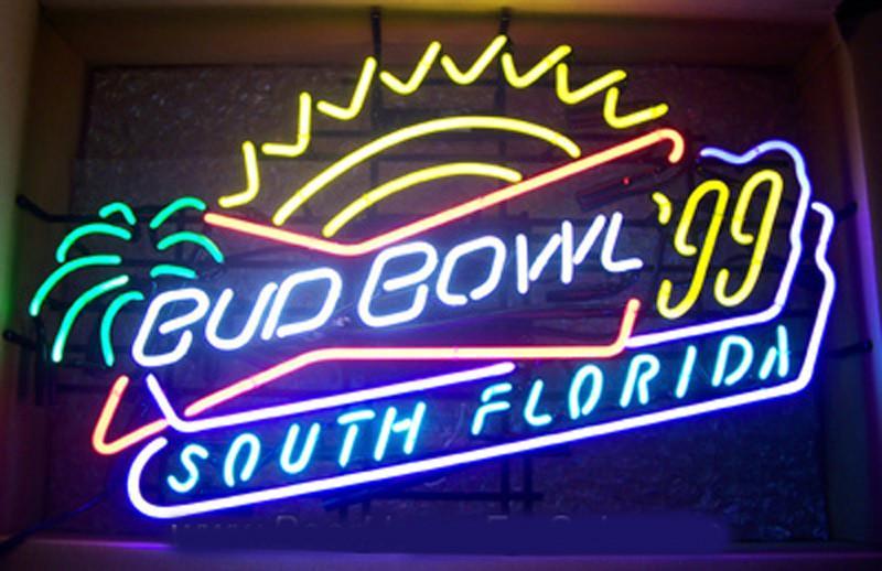 Budbowl 99 South Florida Neon Sign